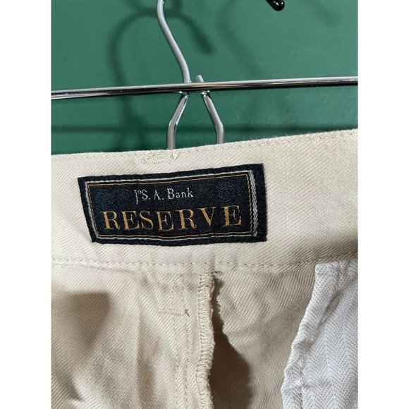 Jos. A. Bank Reserve - Men's Khaki Chino Shorts - Size 34 - Picture 3 of 5
